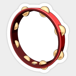 Nice Tambourine Sticker